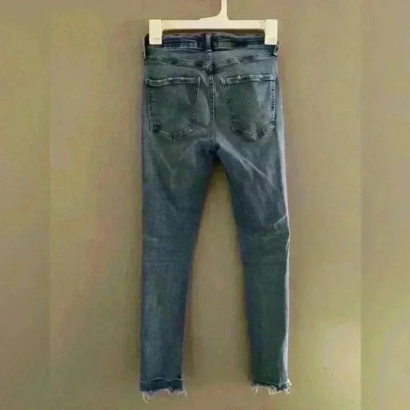 AGOLDE distressed denim skinny jeans size 24 EUC - Picture 3 of 3
